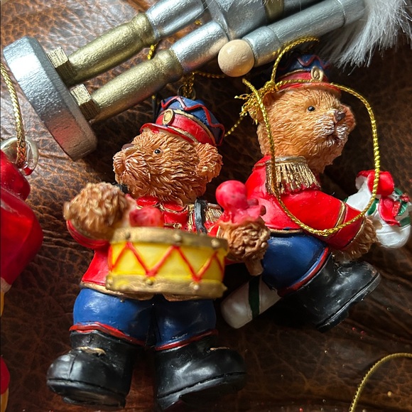 Holiday Nutcracker  and band teddys tree decor - Picture 9 of 11